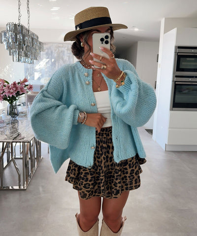 Gold Button Cardigan | LouLou Couture
