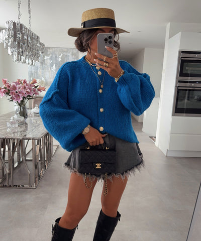 The Royal Blue Cardigan | LouLou Couture