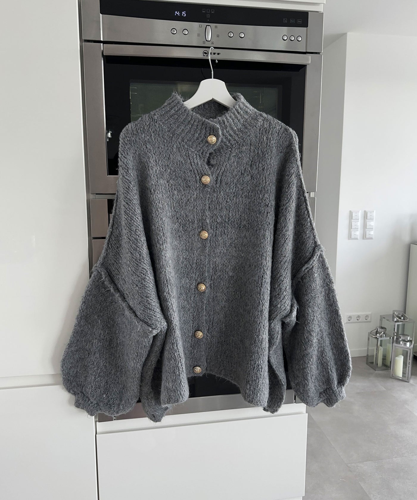 Grey Cardigan | LouLou Couture