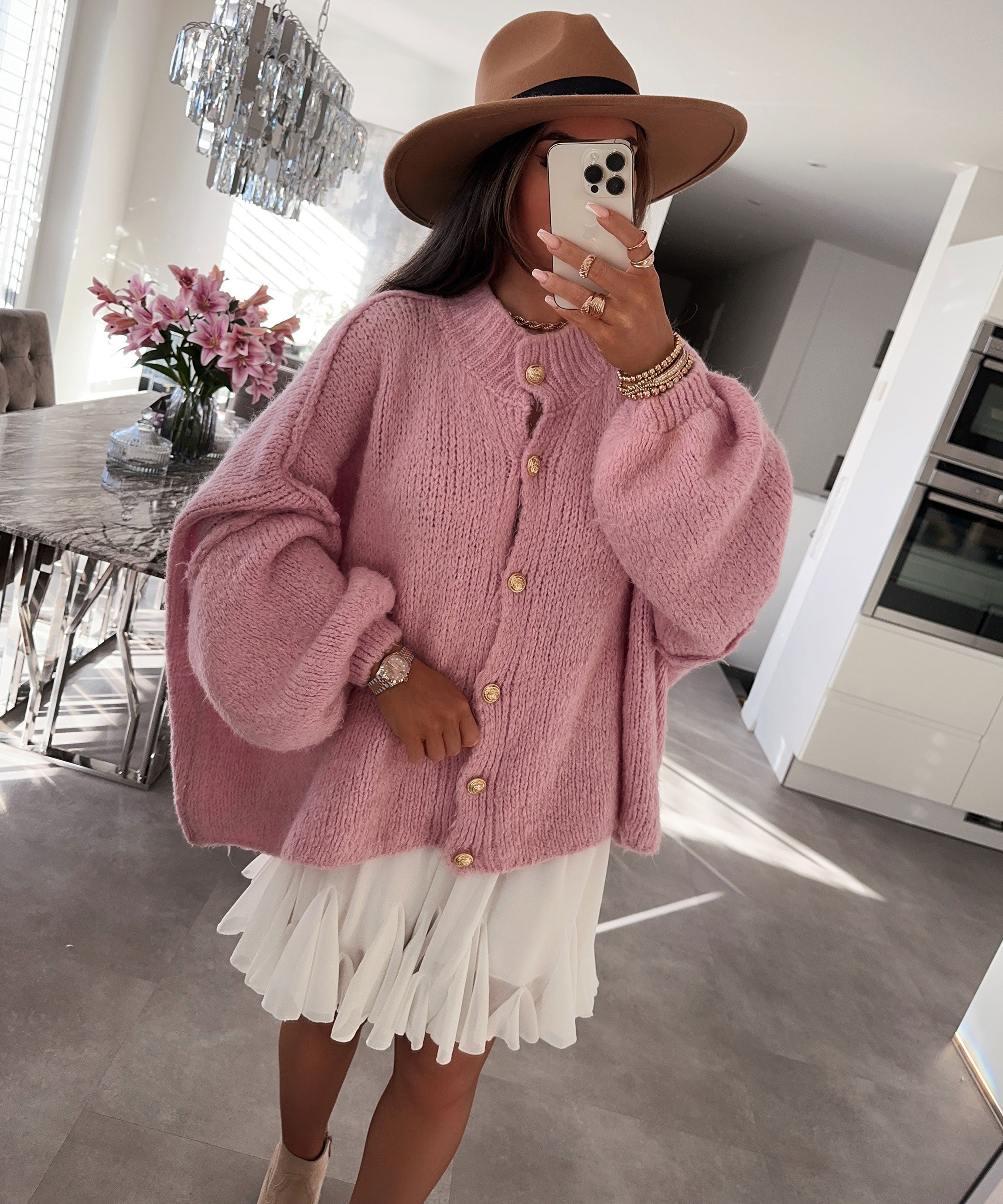 The Fuchsia Cardigan | LouLou Couture - LouLou Couture