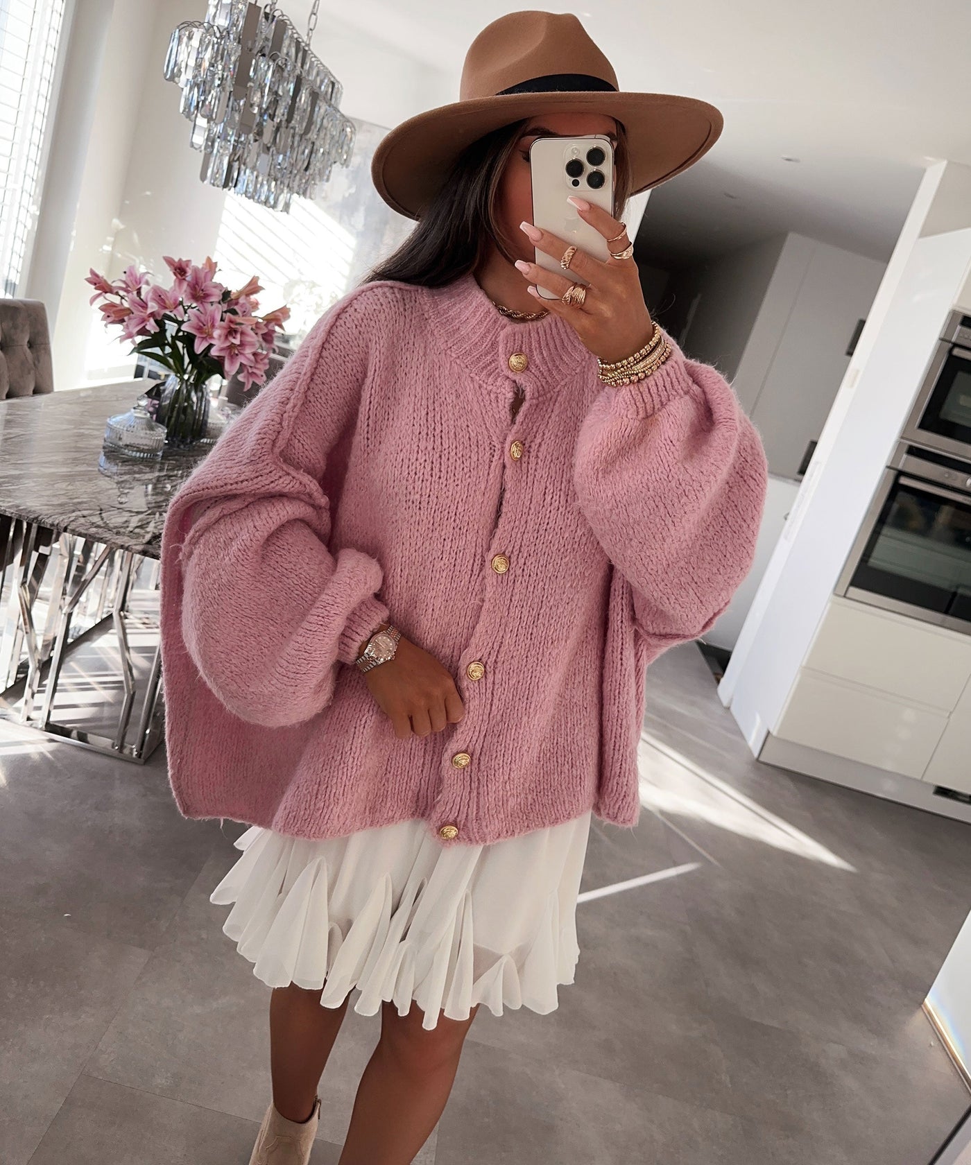 The Fuchsia Cardigan | LouLou Couture