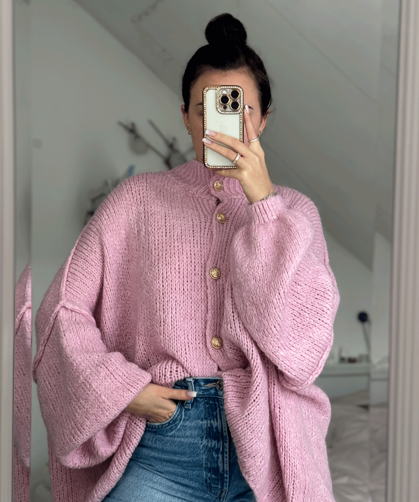 The Fuchsia Cardigan | LouLou Couture