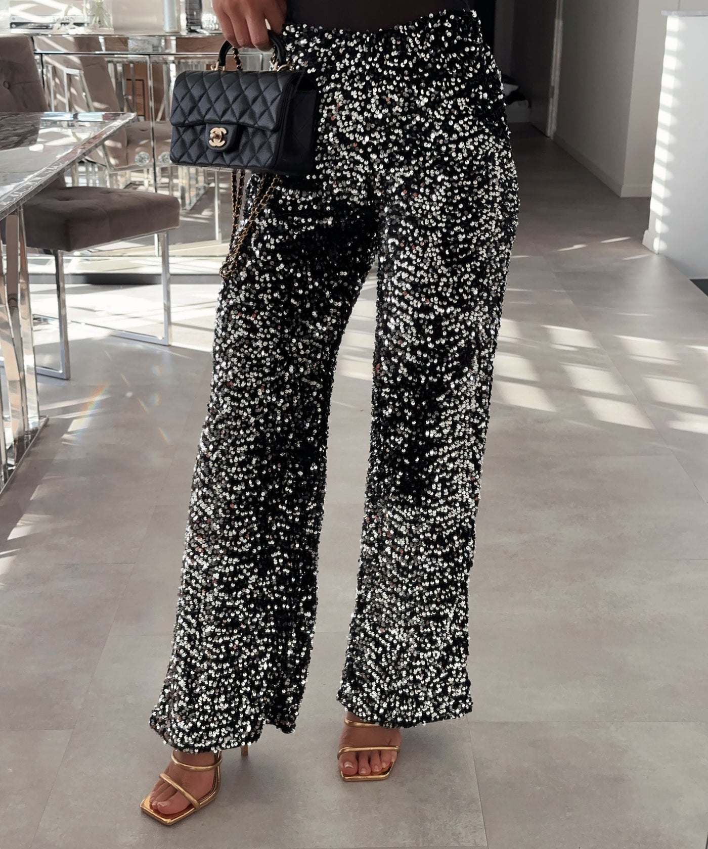 Black Glamour Pants | LouLou Couture