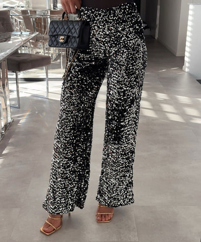 Black Glamour Pants | LouLou Couture