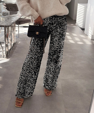Black Glamour Pants | LouLou Couture