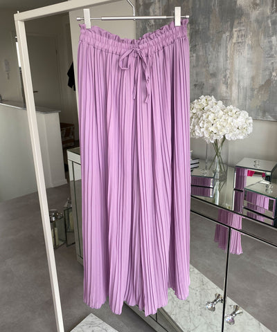Lilac Wide Pants | LouLou Couture