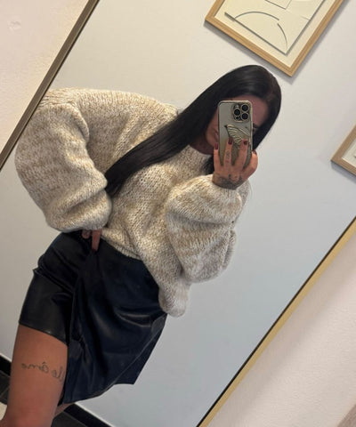 Camel Wool Pullover | LouLou Couture