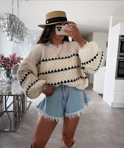 Oatmeal Pullover | LouLou Couture