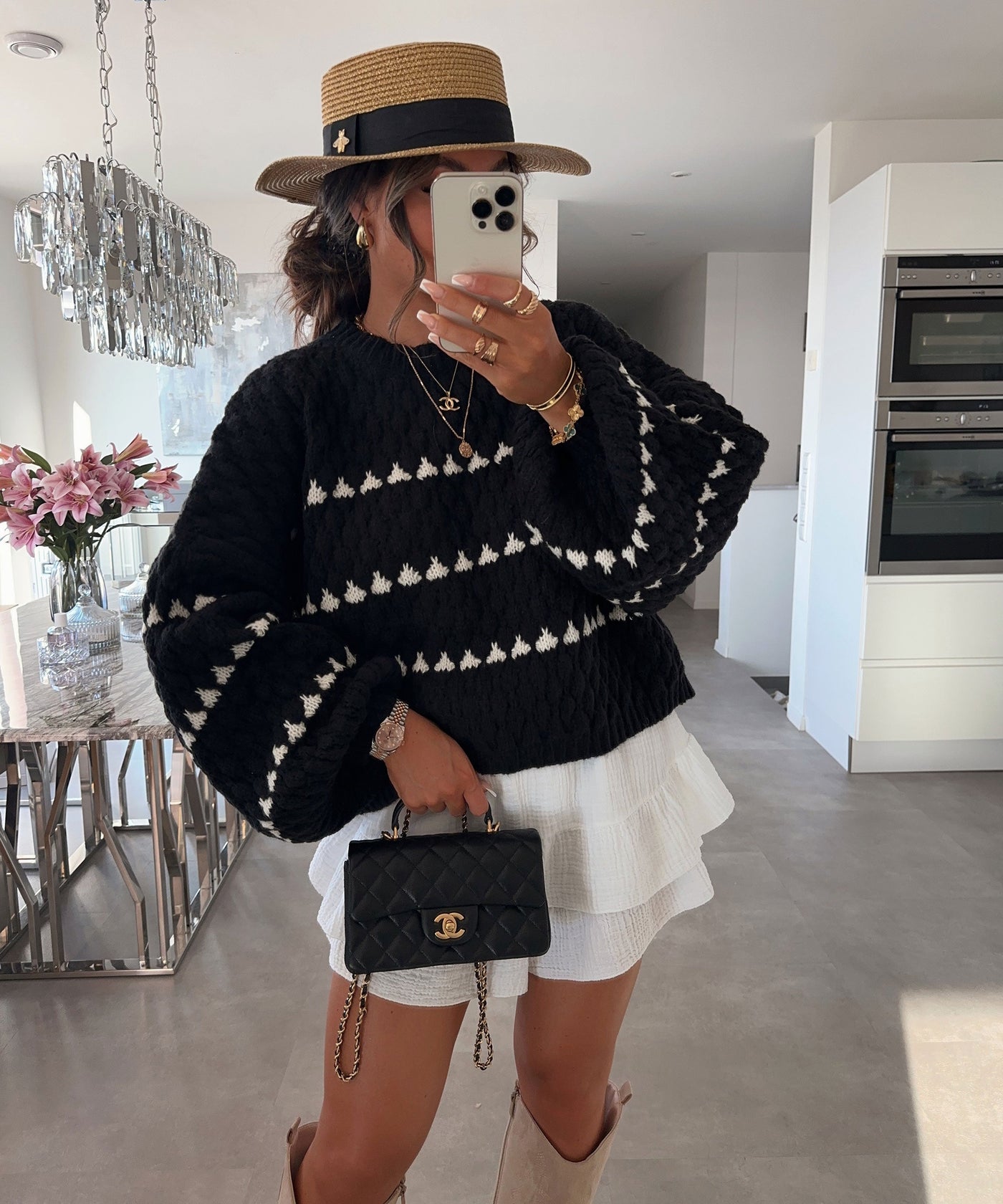 Black Jet Pullover | LouLou Couture