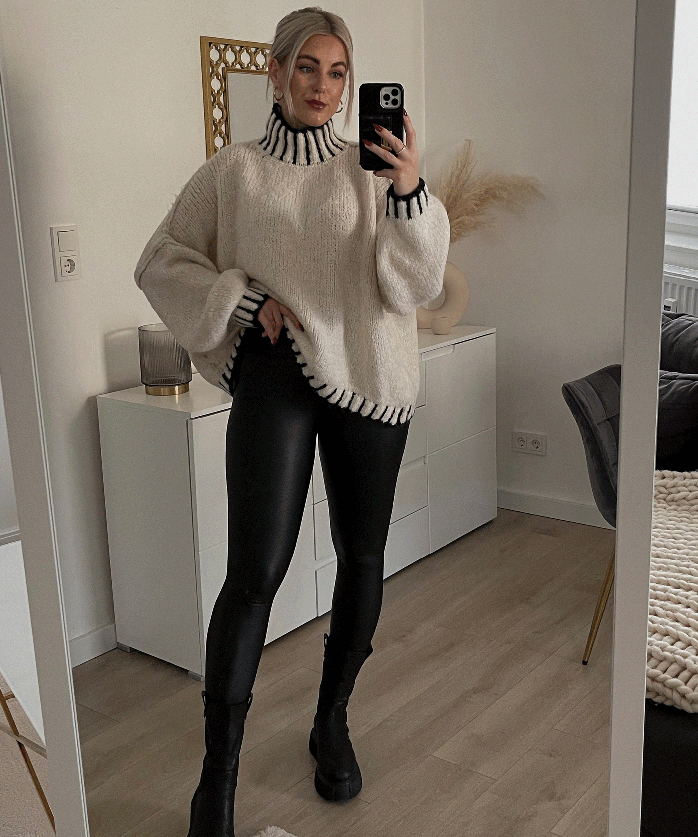Beige Salma Pullover | LouLou Couture
