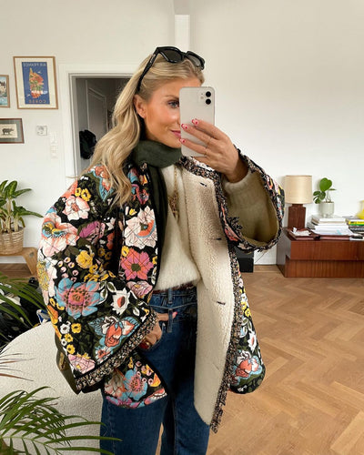 Trendy Printed Jacket | LouLou Couture