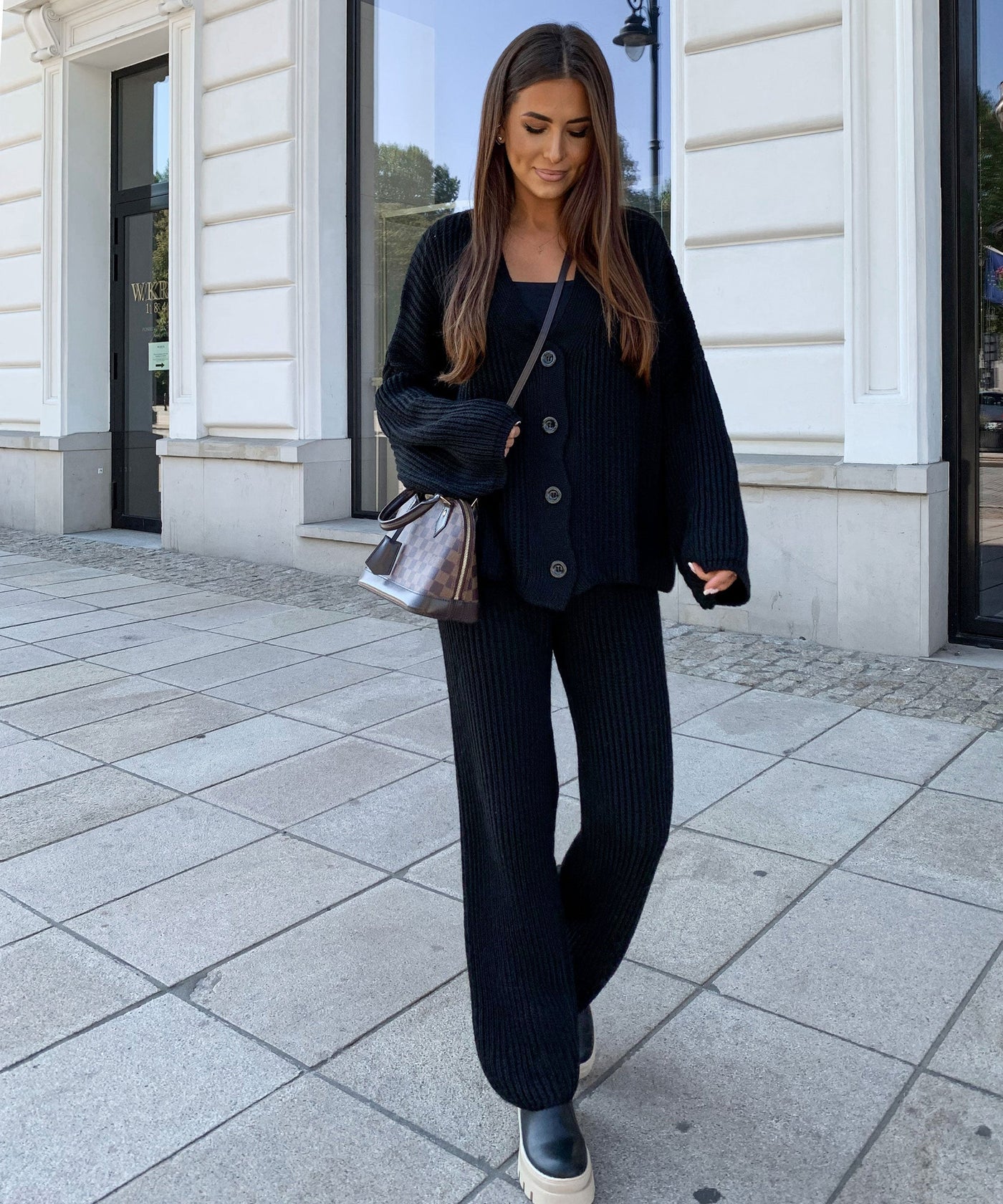 Longline Black Set | LouLou Couture