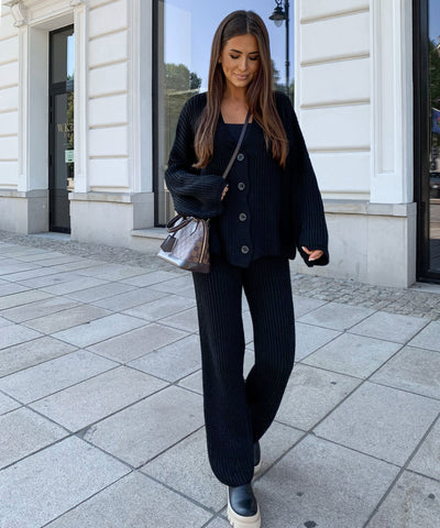 Longline Black Set | LouLou Couture