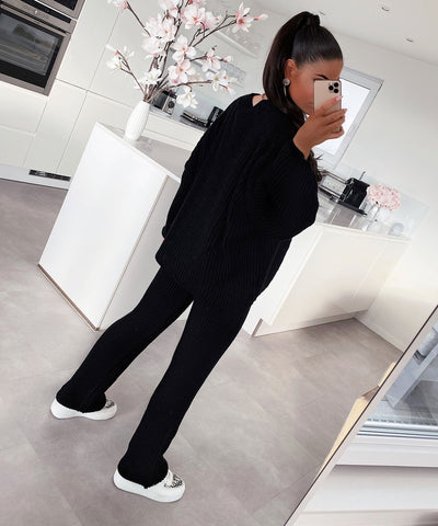 Longline Black Set | LouLou Couture