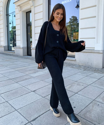 Longline Black Set | LouLou Couture