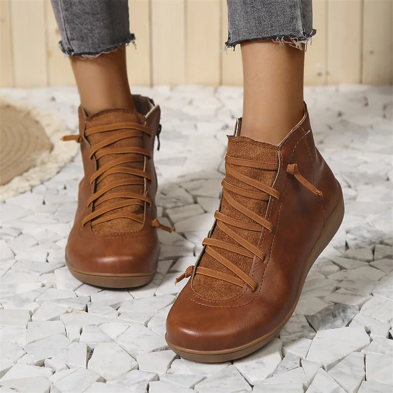 Casual Comfort Ankle Boots | LouLou Couture