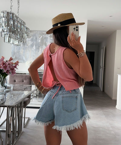 Denim Essentials Shorts | LouLou Couture