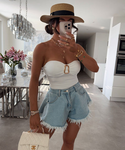 Denim Essentials Shorts | LouLou Couture