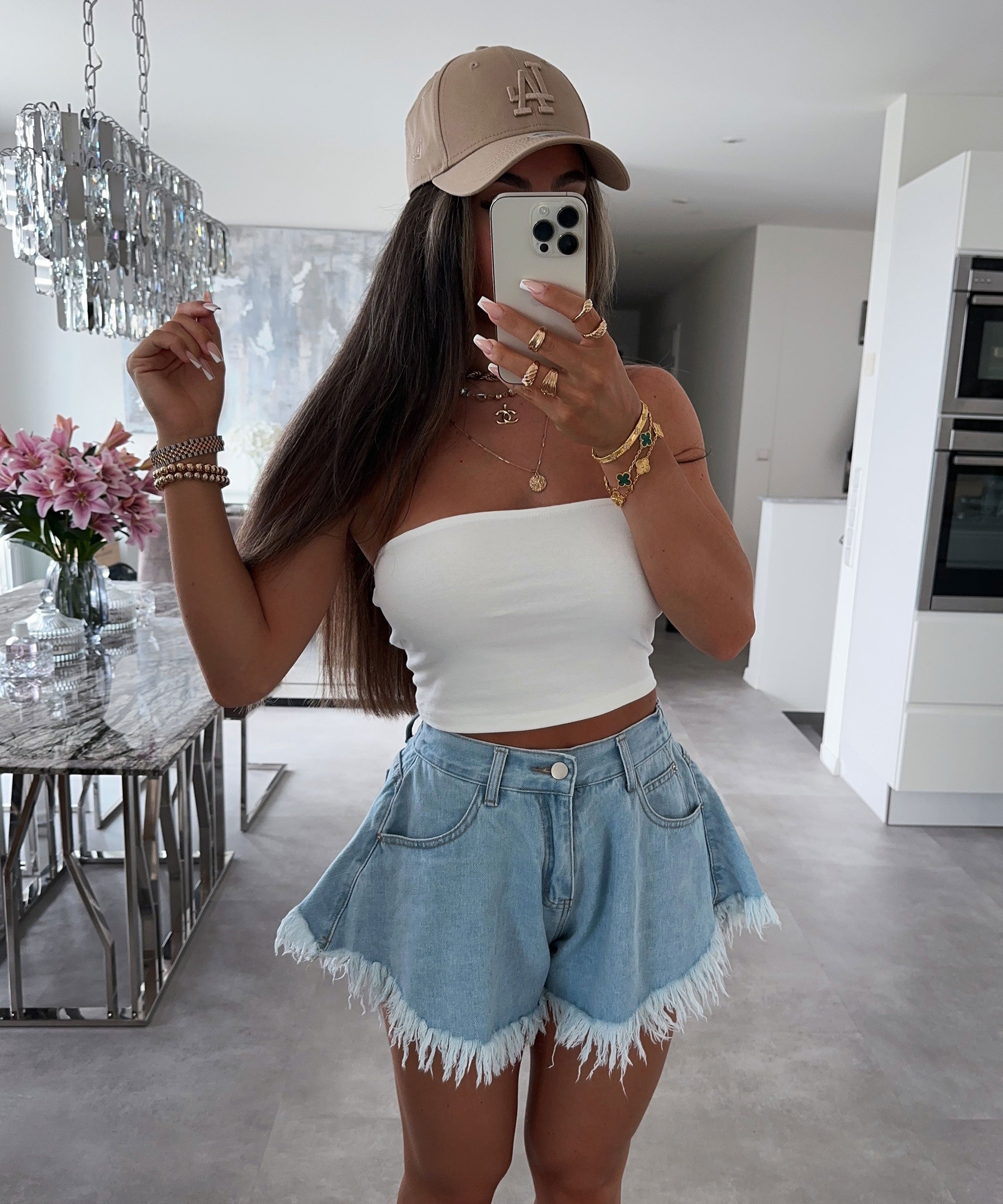 Denim Essentials Shorts | LouLou Couture