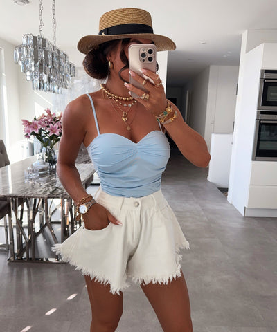 White Essentials Shorts | LouLou Couture