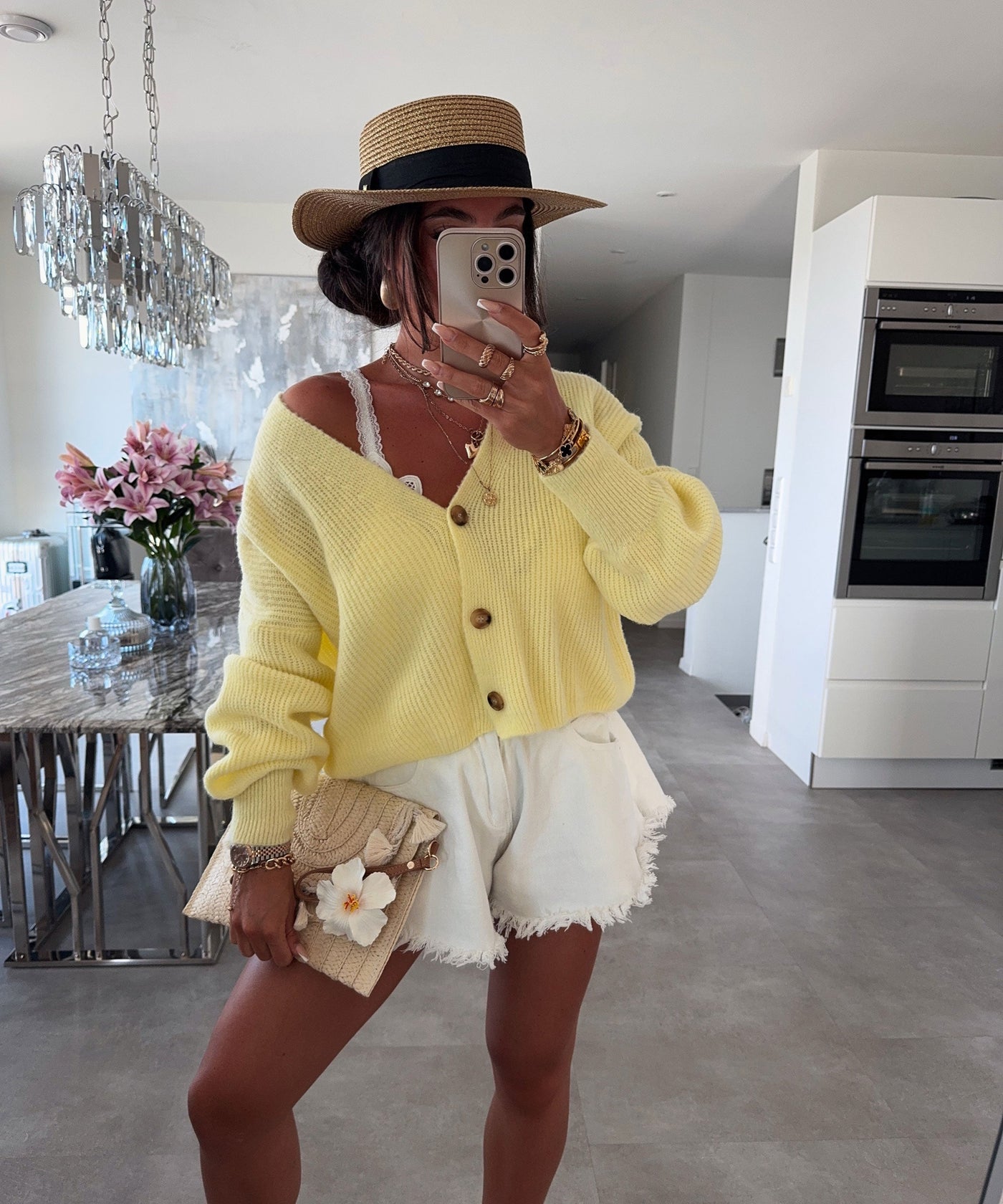 White Essentials Shorts | LouLou Couture