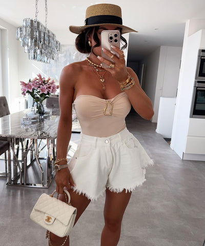 White Essentials Shorts | LouLou Couture