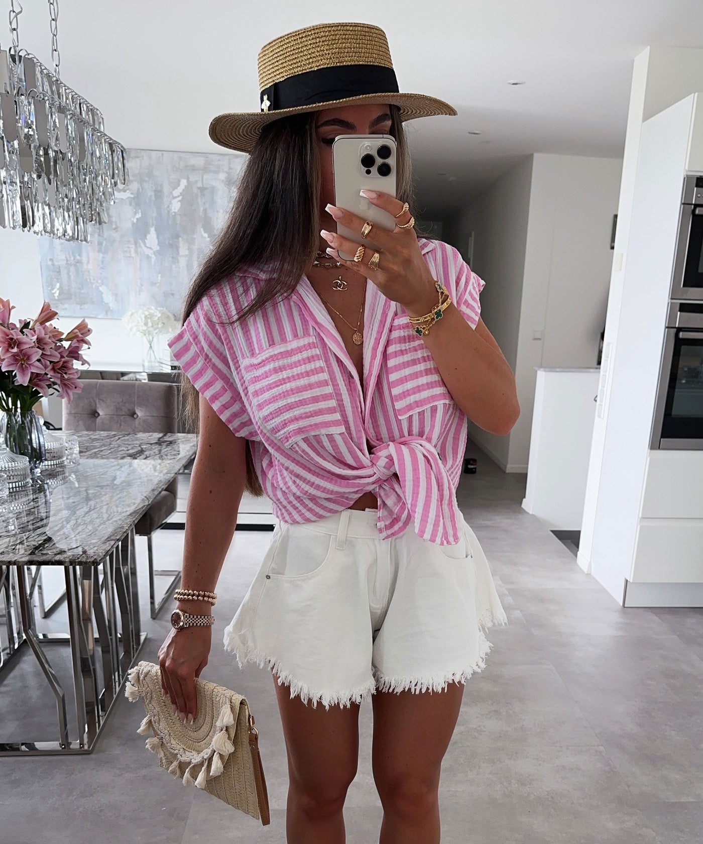 White Essentials Shorts | LouLou Couture