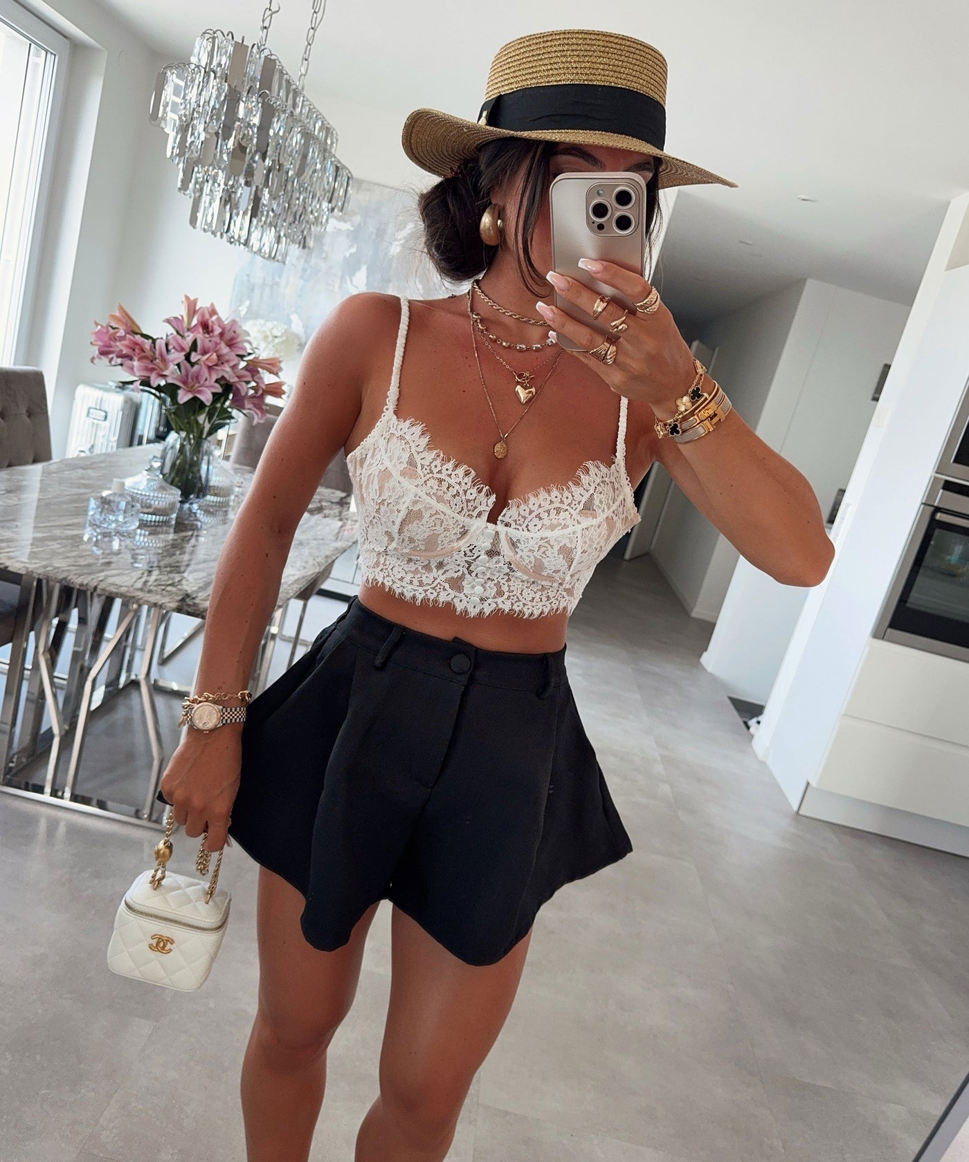 Black Classic Skirt | LouLou Couture