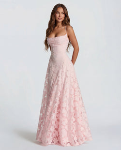 floral lace maxi dress Sofia