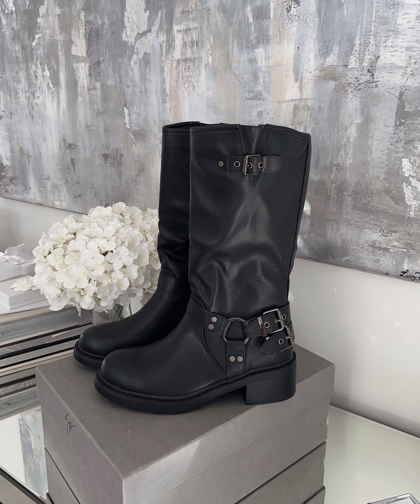 Black Knee Boots | LouLou Couture