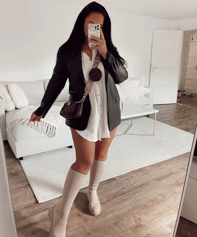 Nude High Boots | LouLou Couture