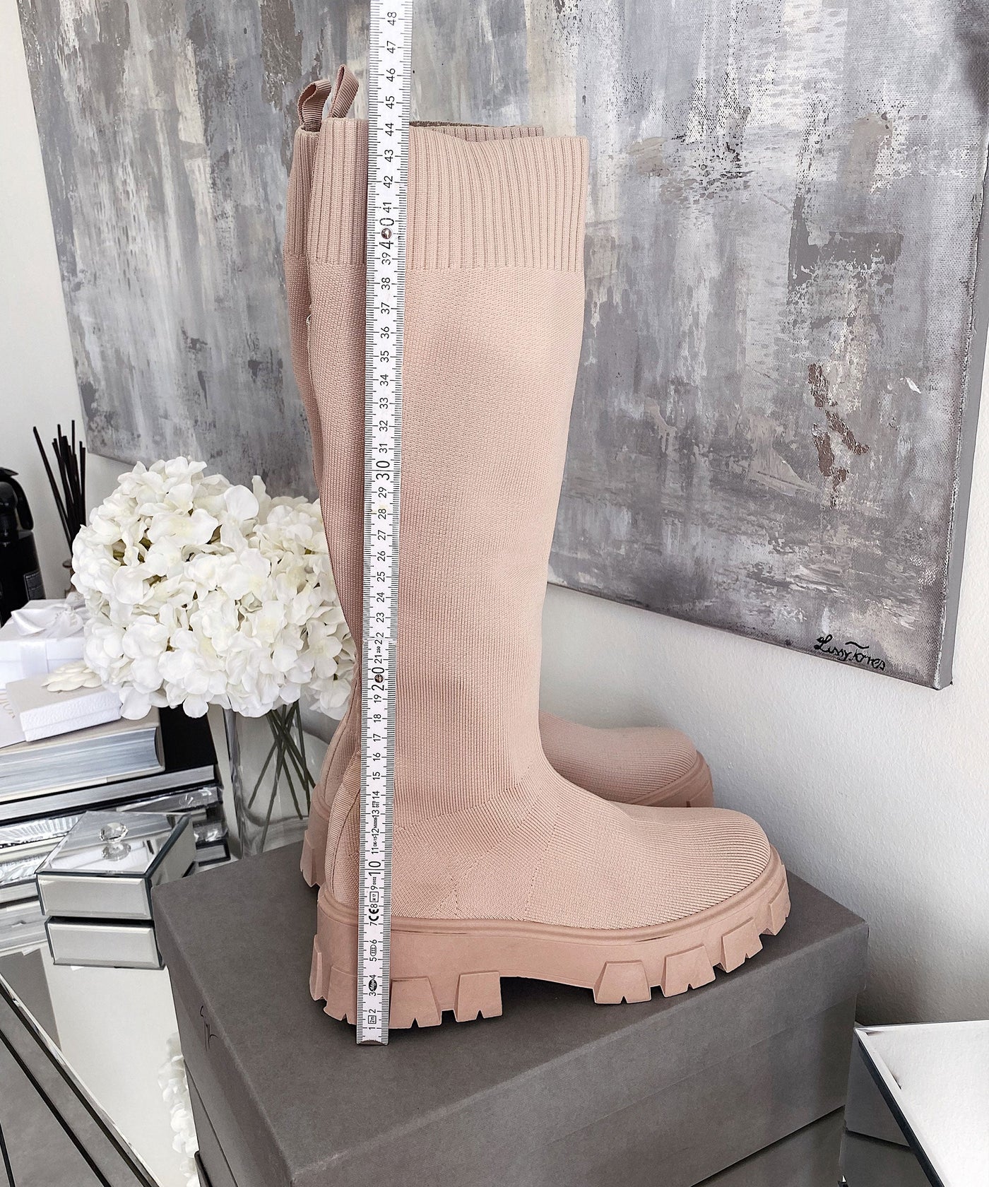 Nude High Boots | LouLou Couture
