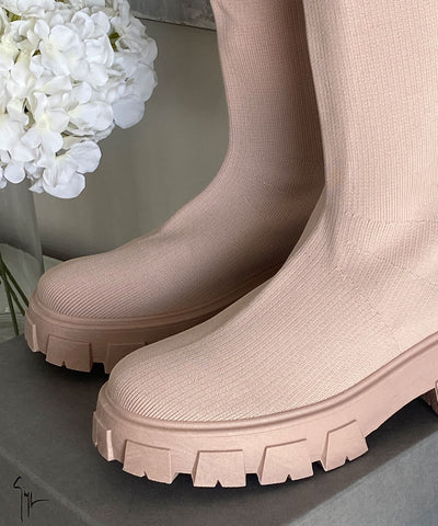 Nude High Boots | LouLou Couture