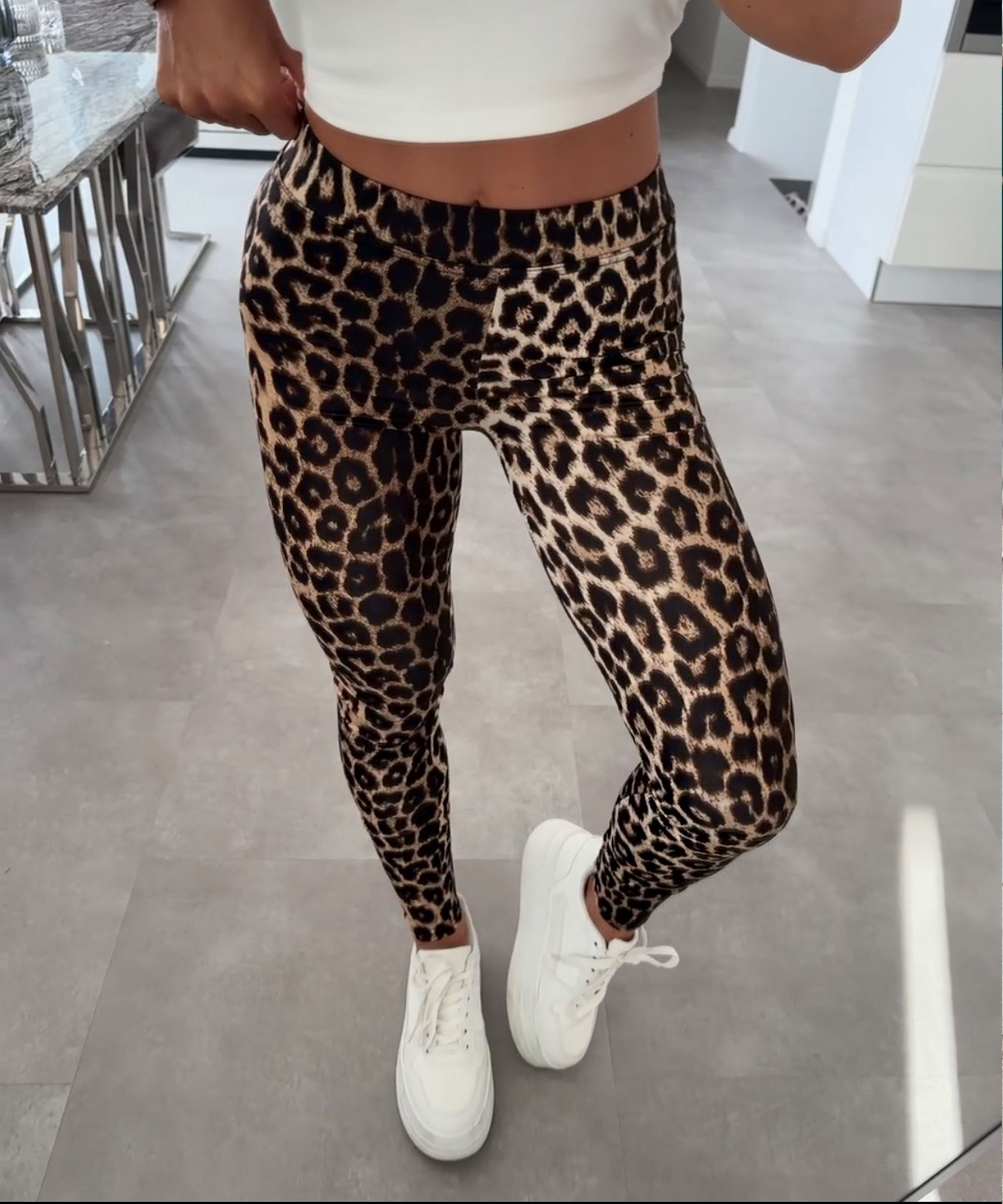Cheetah Print Leggings | LouLou Couture - LouLou Couture
