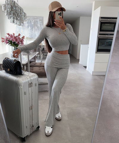 Grey Stretch Jeans | LouLou Couture