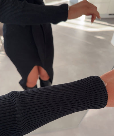 Black Wrap Dress | LouLou Couture