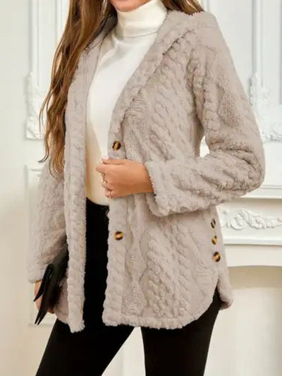 Hooded Cardigan Jacket | LouLou Couture