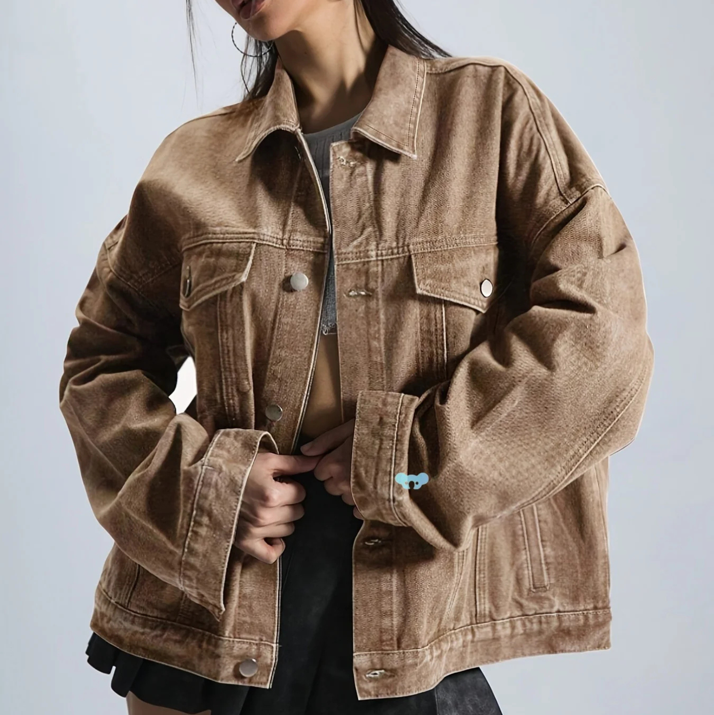 Collared Long Sleeve Jacket | LouLou Couture