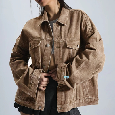 Collared Long Sleeve Jacket | LouLou Couture