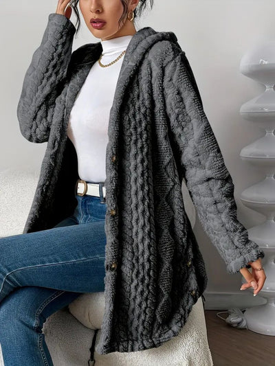Hooded Cardigan Jacket | LouLou Couture