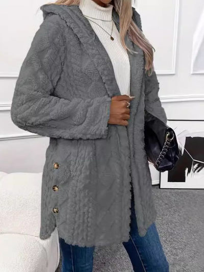 Hooded Cardigan Jacket | LouLou Couture