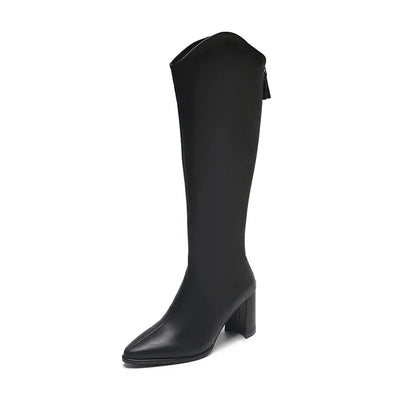 Luxe Longline Boots | LouLou Couture
