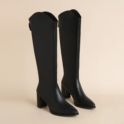 Luxe Longline Boots | LouLou Couture