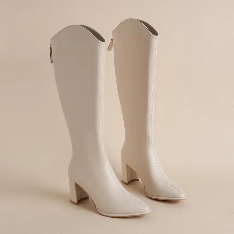 Luxe Longline Boots | LouLou Couture
