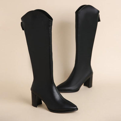 Luxe Longline Boots | LouLou Couture