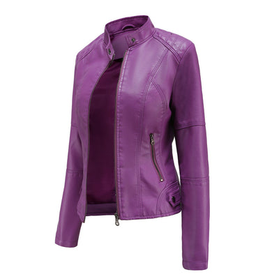 Sleek Zip-Up Jacket | LouLou Couture