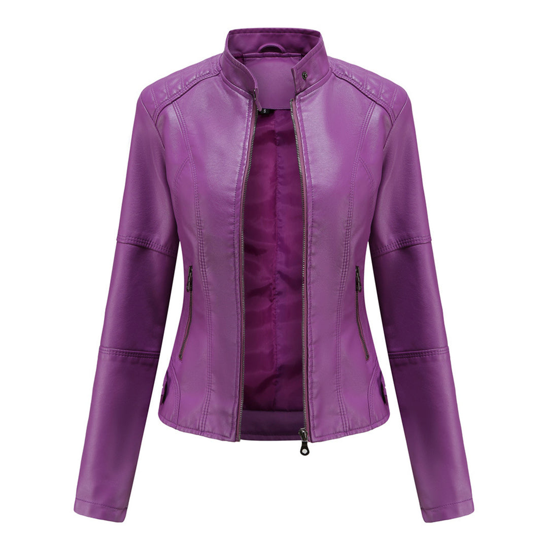 Sleek Zip-Up Jacket | LouLou Couture