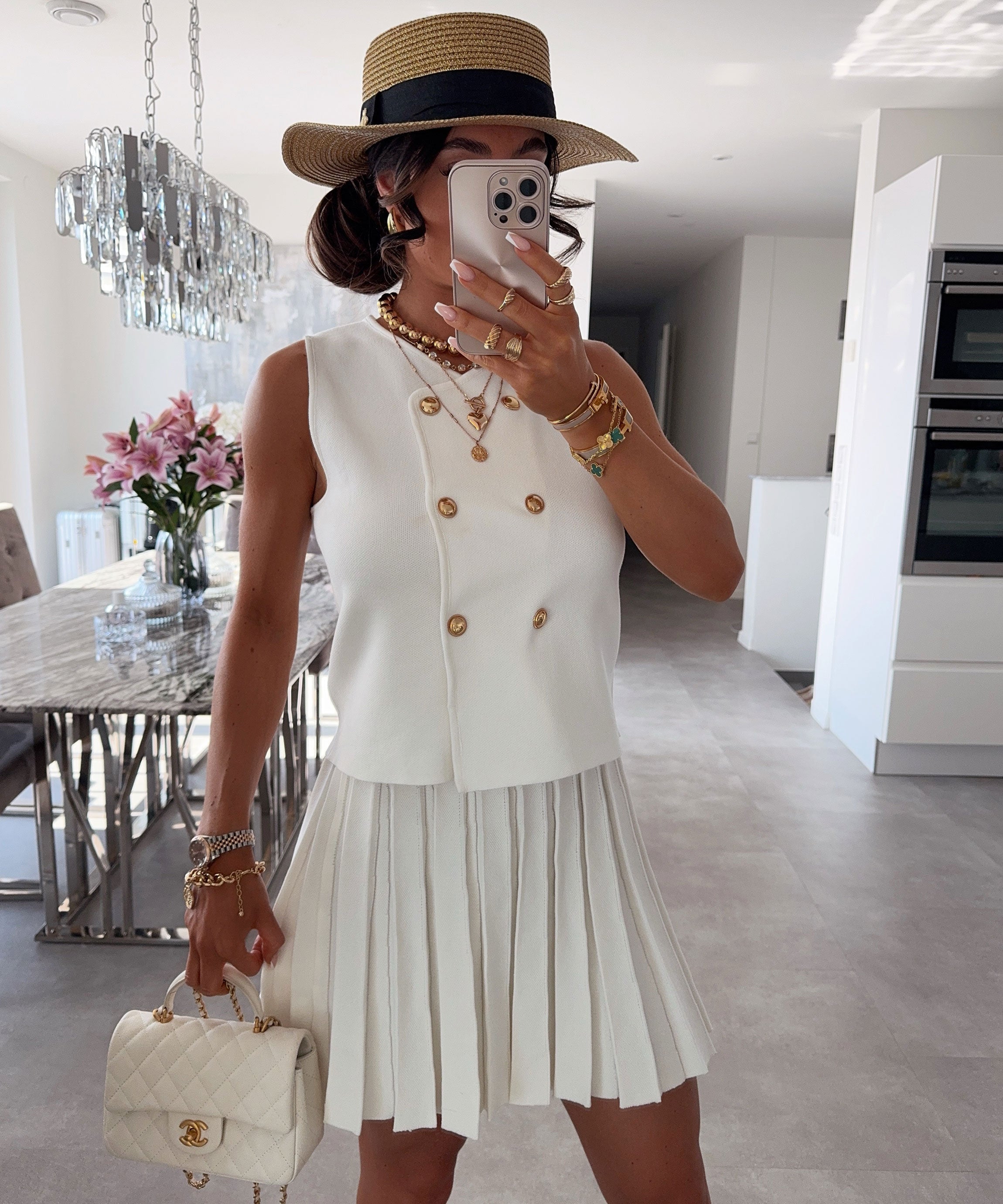 Chique Button Vest | LouLou Couture - LouLou Couture