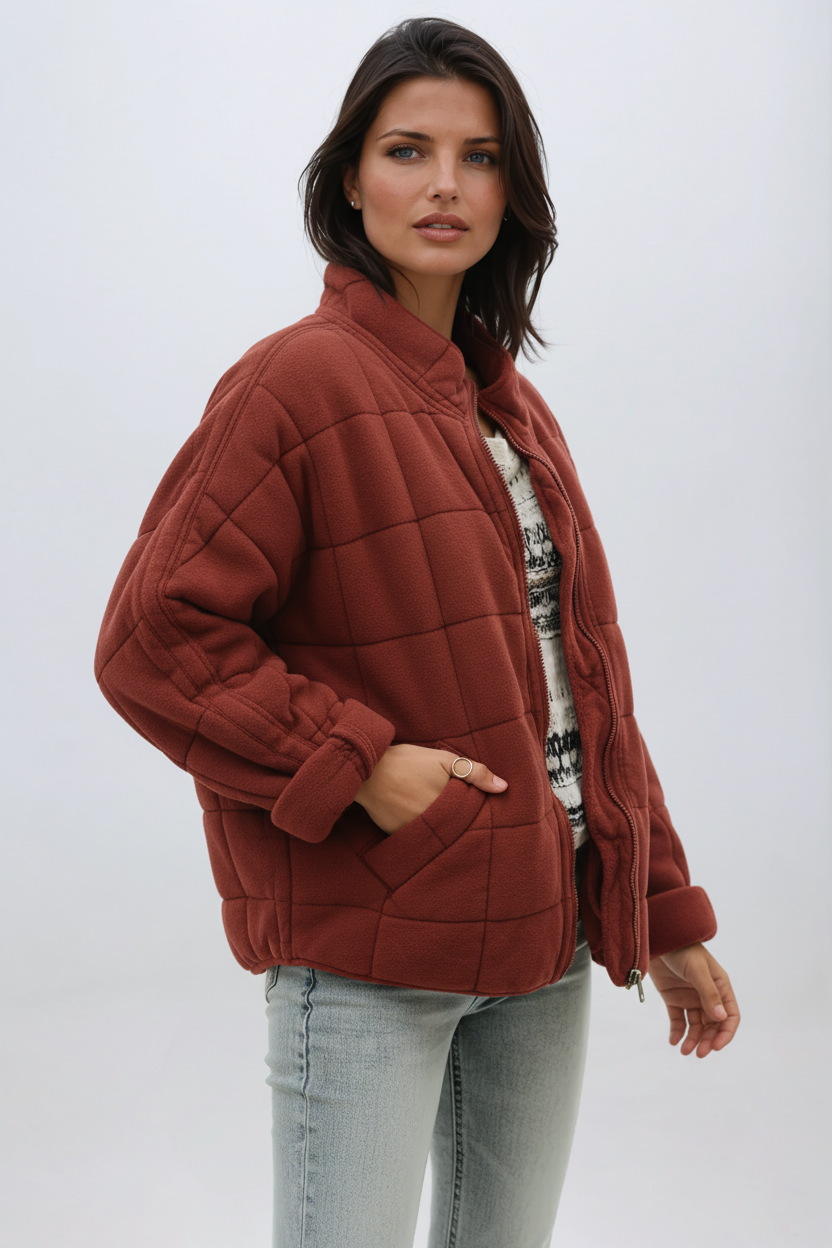 Oversized Quilted Jacket | LouLou Couture