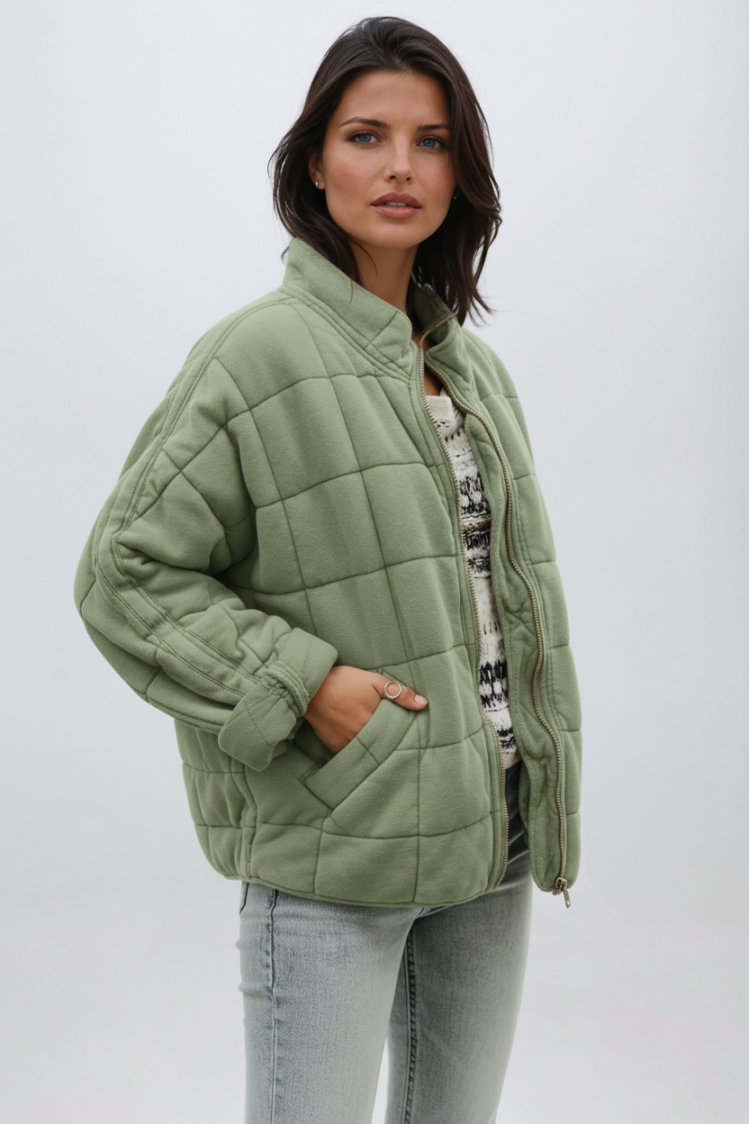 Oversized Quilted Jacket | LouLou Couture
